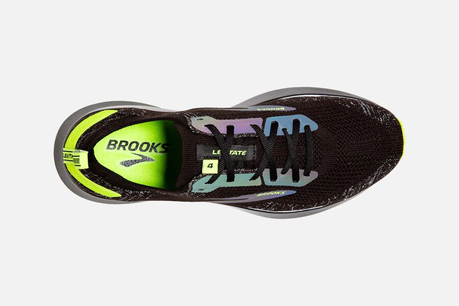 Brooks Levitate 4 Road Loopschoenen Dames - Zwart/Groen - 670341FBL